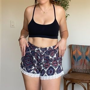 printed shorts